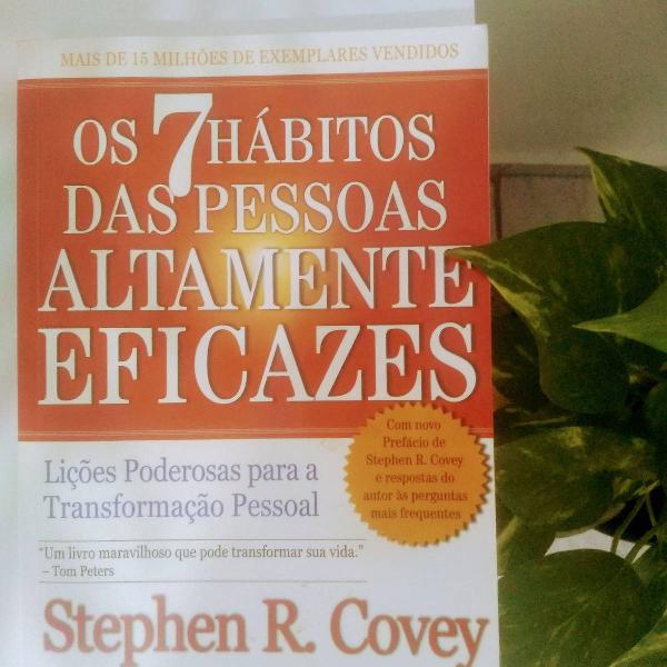 livro: os 7 hábitos das pessoas altamente eficazes