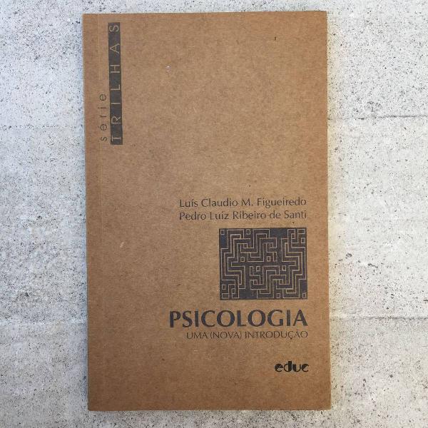 livro psicologia uma (nova) introdução - luís claudio