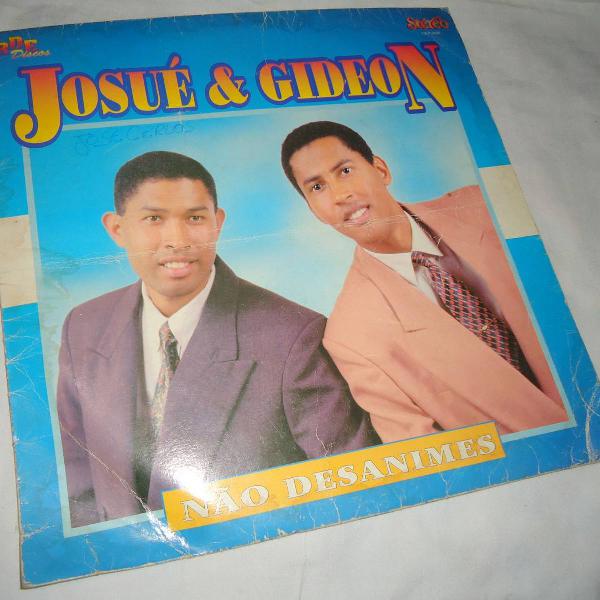 lp vinil gospel josué e gideon não desanimes