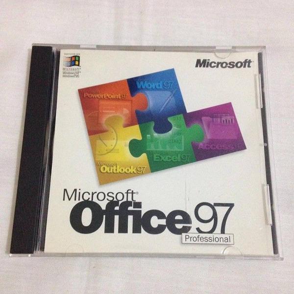 microsoft office 97 professional cd midia fisica original