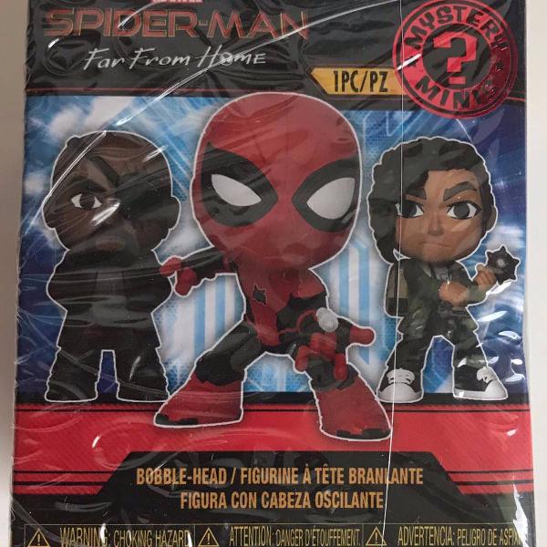 mystery mini spider-man far from home homem aranha funko