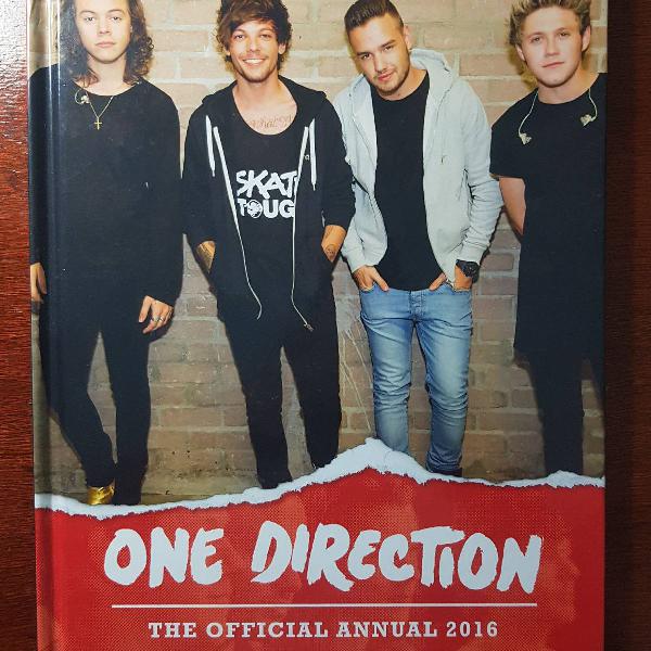 one direction livro anuário oficial 2016