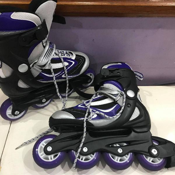 patins traxart rolling star inline roxo