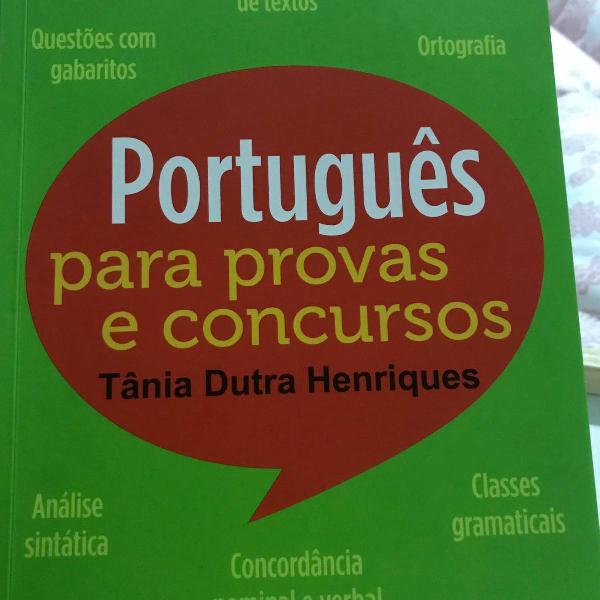 português para provas e concursos