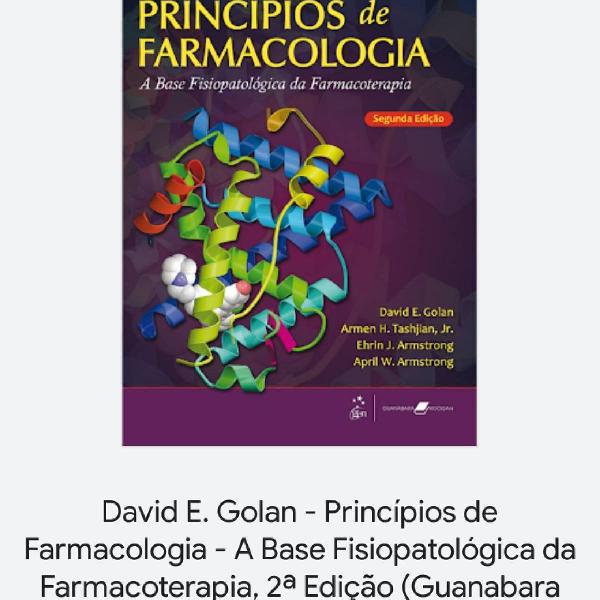 princípios de farmacologia de golan