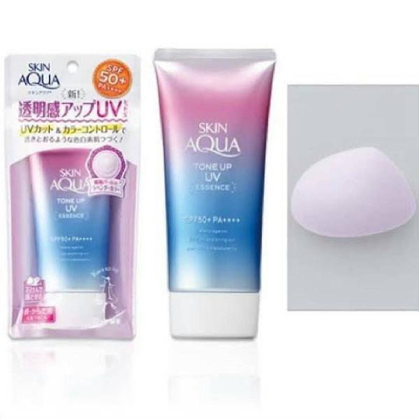 protetor solar japonês skin aqua tone up