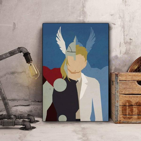 pôster minimalista thor