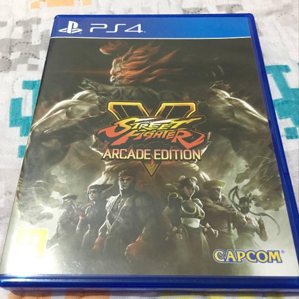 street fighter v arcade edition - ps4