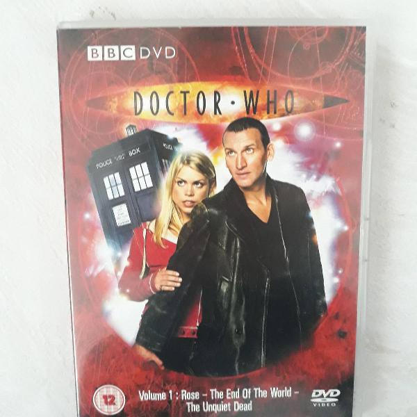 vol 1 da primeira temporada da série "doctor who"