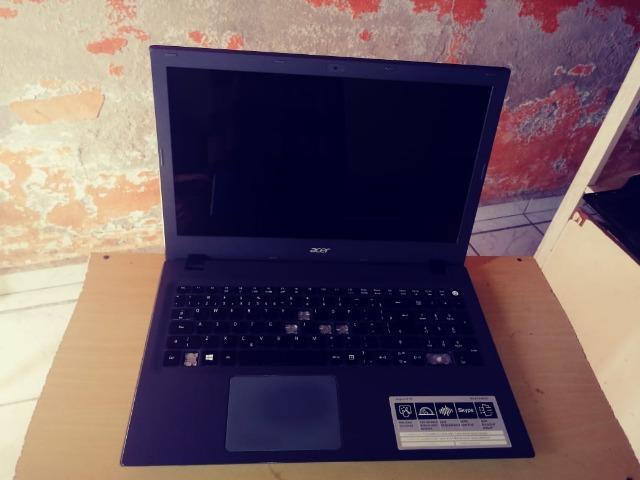 Notebook Acer E 15 Vendo ou troco em pc bom