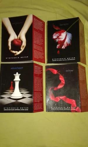 Coleção Crepúsculo. 4 Livros. Saga Completo. Tamanho