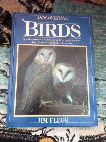 Discovering Birds Jim Flegg - Livro Sobre Pássaros