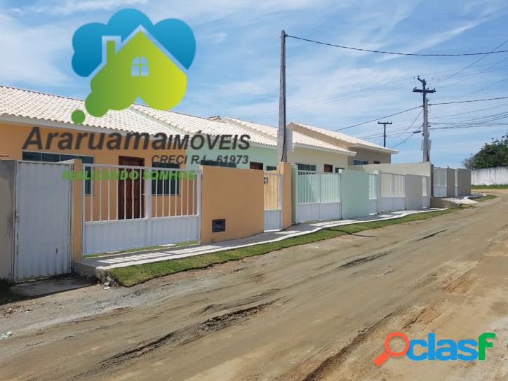Excelente casa nova em araruama localizada no bairro Itatiqu