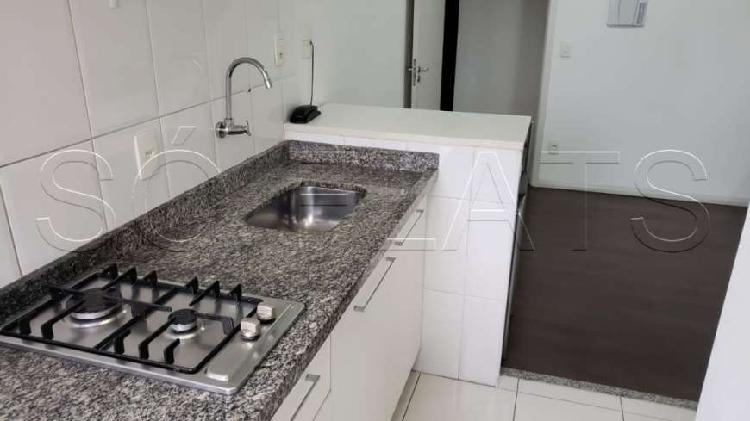 Flat com 1 Quarto para Alugar, 40 m² por R$ 2.350/Mês COD.