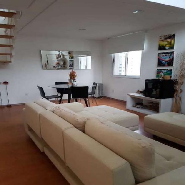 Flat com 1 Quarto para Alugar, 88 m² por R$ 3.000/Mês COD.