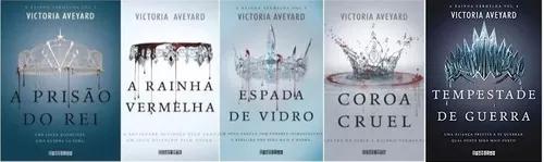 Kit 5 Livros Coleção A Rainha Vermelha Victoria Aveyard