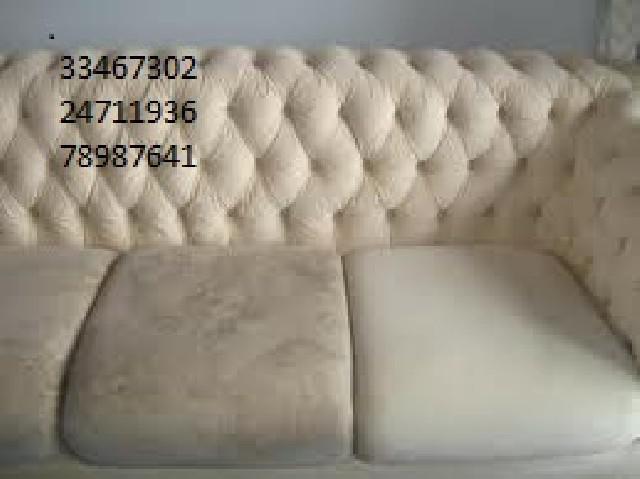 Lavagem e impermeabilização de sofas estofados