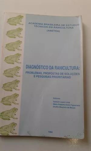 Livro - Diagnóstico Da Ranicultura - Samuel Lopes Lima