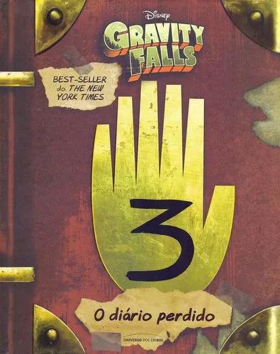 Livro O Diário Perdido De Gravity Falls - Novo