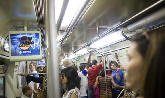 PUBLICIDADE NO METRÔ-SP (TV MINUTO) - ANUNCIE E VENDA MAIS