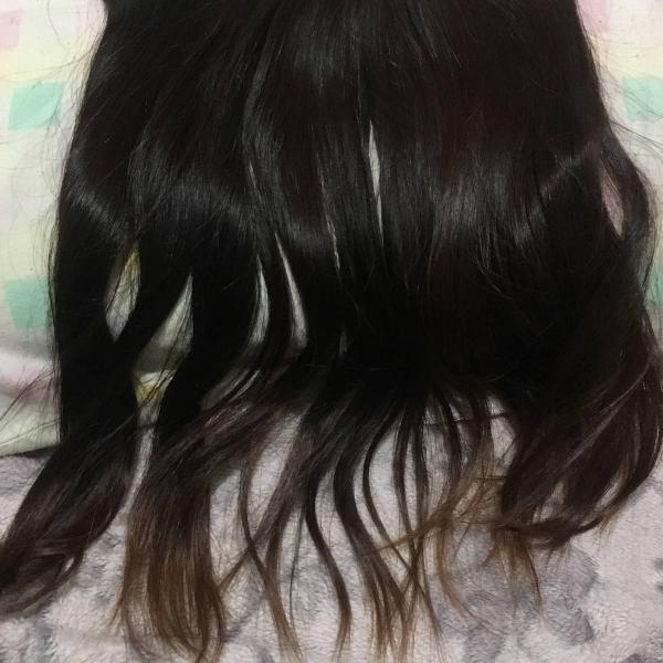 cabelo humano liso natural tic tac