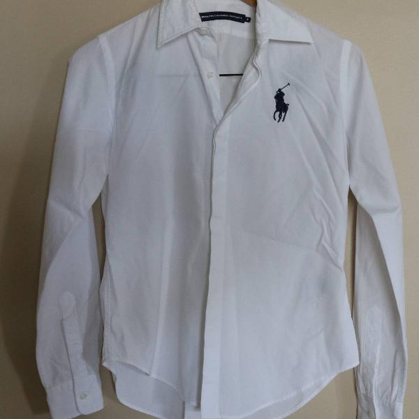camisa social feminina ralph lauren