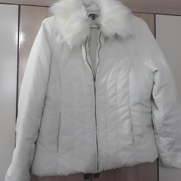 casaco quentinho branco