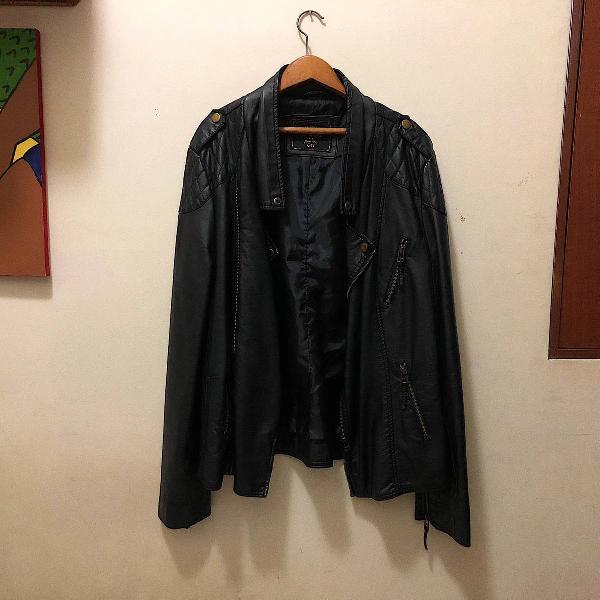 jaqueta de couro legítimo nunca usada opção