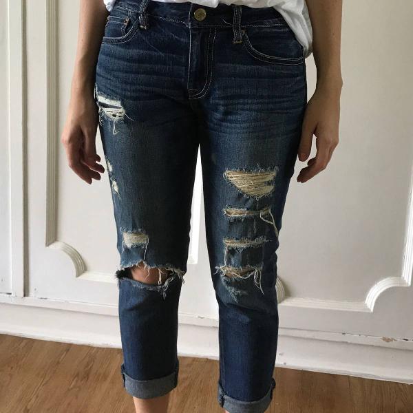 jeans rasgado