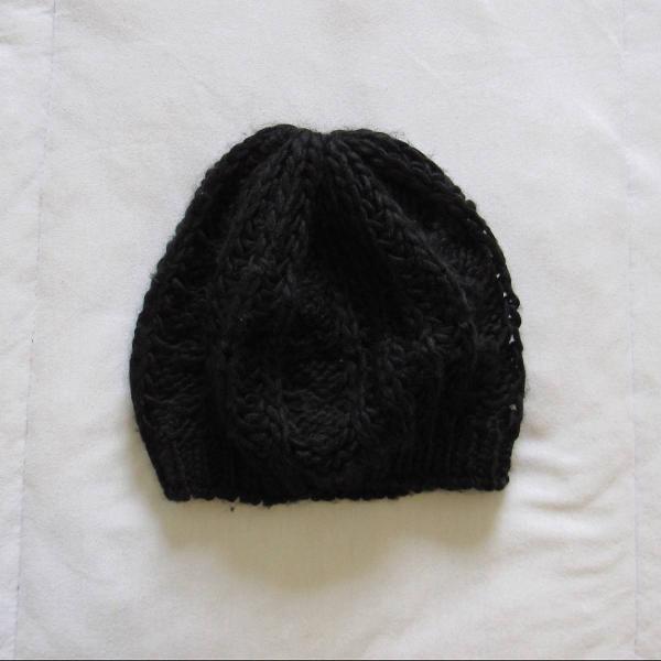 touca / gorro preto