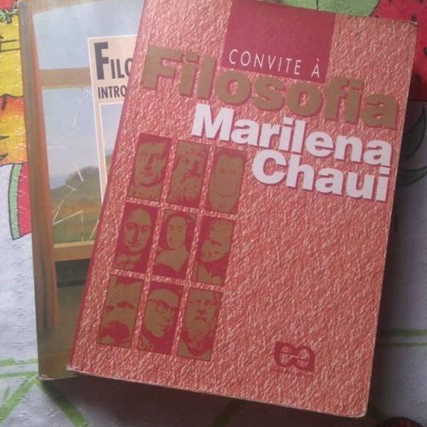 2 (dois) livros de filosofia por um precinho bom!