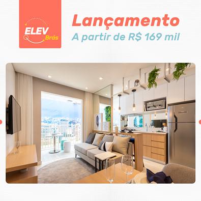 Apartamento com 2 Quartos à Venda, 39 m² por R$ 169.000