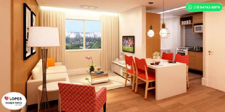 Apartamento com 2 Quartos à Venda, 53 m² por R$ 210.200