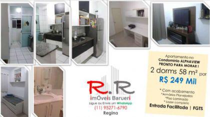 Apartamento com 2 Quartos à Venda, 58 m² por R$ 249.000