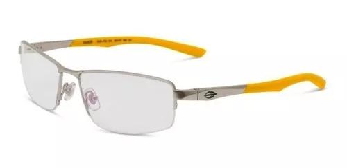 Armação Oculos Grau Mormaii Titanio Mo 153543156 Amarelo