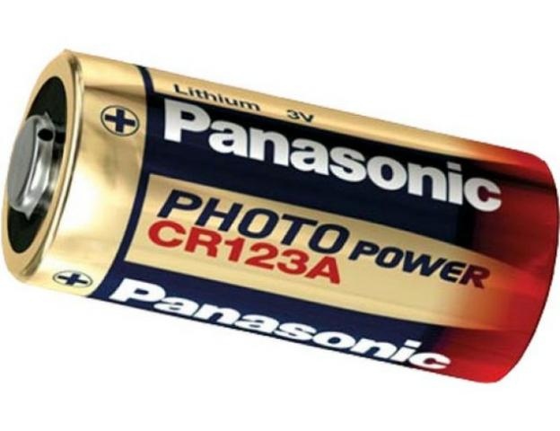 Bateria Cr123a Panasonic 3v - Nova, Original!
