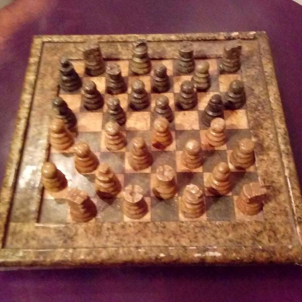 Belíssimo presente para o dia dos pais jogo de xadrez em