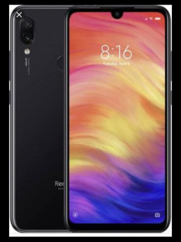 Celular Novo Xiaomi Redmi note 7 - 64 GB Cor Preto e Azul