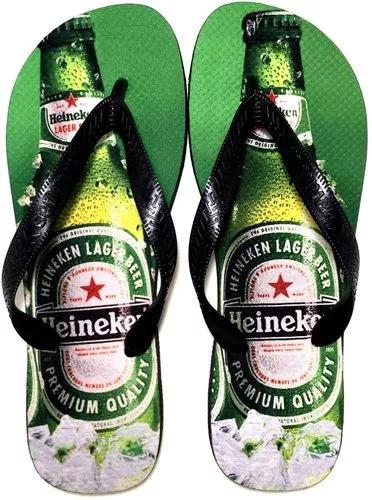 Chinelo Havaianas Personalizada Heineken