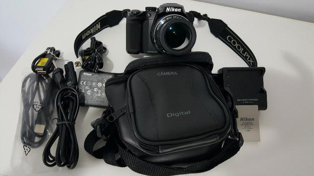 Câmera Fotográfica Nikon Coolpix P500 Pouco Uso