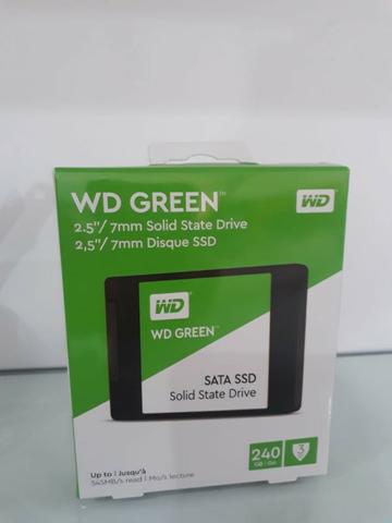 HD Wd Green 240 GB Sata SSD 2,5" /7mm