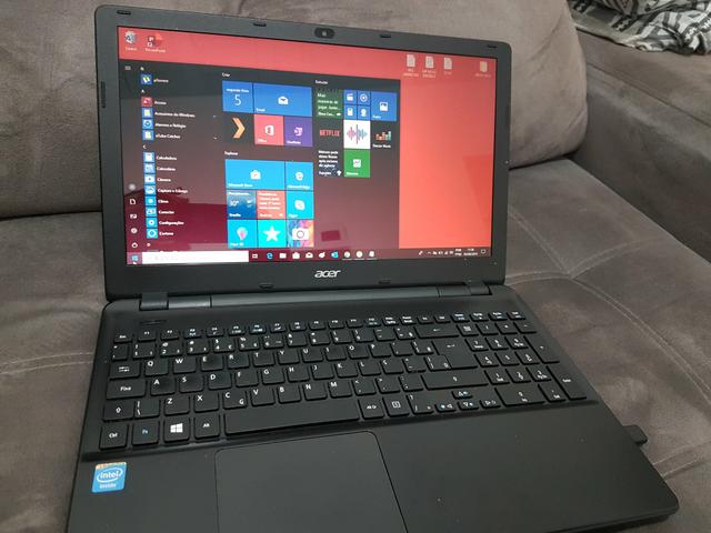 Notebook Acer aspire quadcore novo