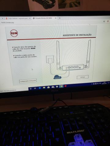 Roteador wireless n300 mbps