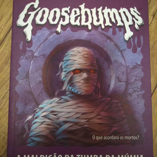 a maldição da tumba da múmia - goosebumps