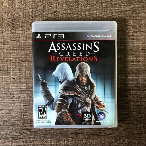 assassins creed revelations ps3 jogo