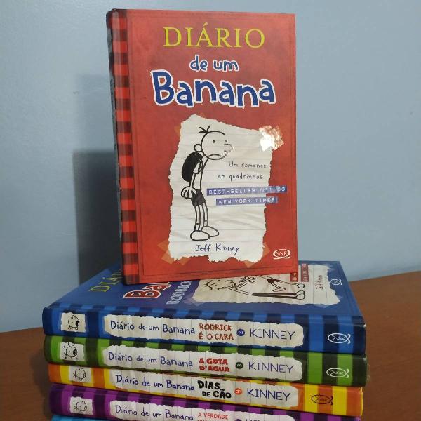 box diário de um banana - 6 volumes