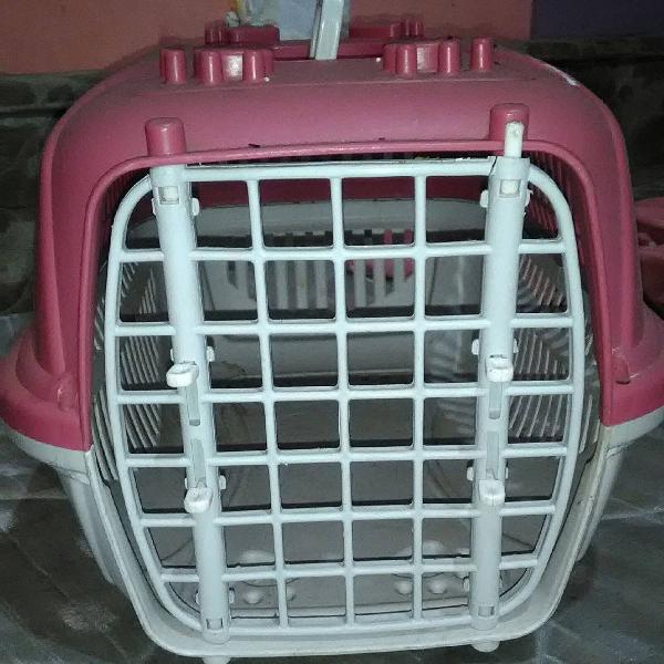 caixa de transporte para gato/cachorro porte pequeno