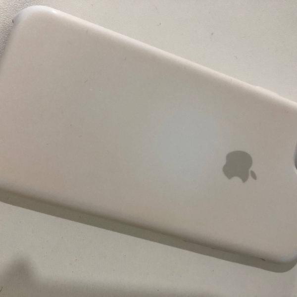 capa case original iphone 8 / 7 apple, silicone branco