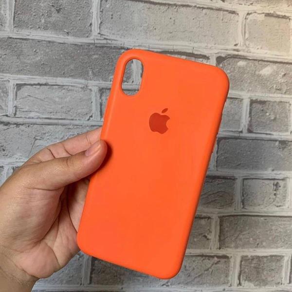 capinha laranja iphone xr