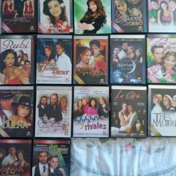 coleção com 17 telenovelas mexicanas importado original